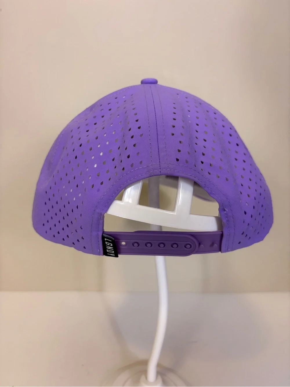 Legendary Golf Minnesota Vikings Purple Viking Logo Hat Adjustable